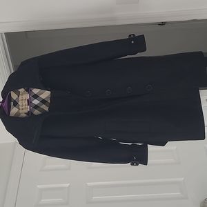 Burberry Gibbsmoore Wool Trench Coat